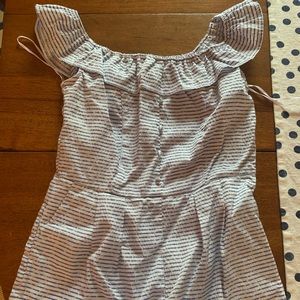 Women’s Seersucker Romper